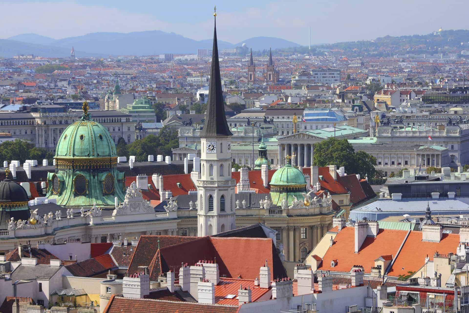 Vienna rooftops