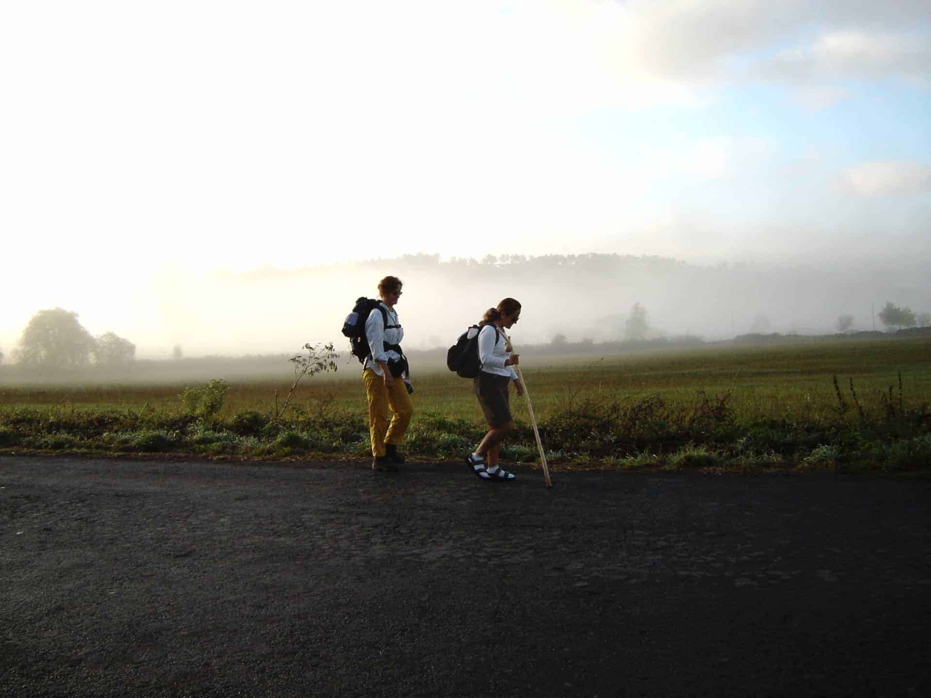 Give yourself options for changing weather when packing for a walk