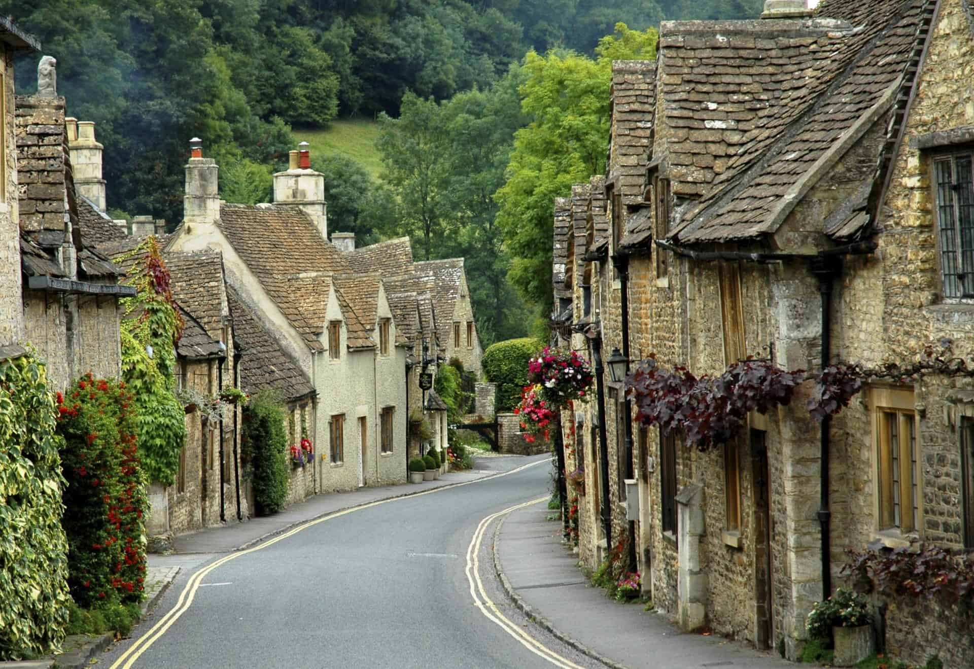 Castle Combe Road villages of england tour