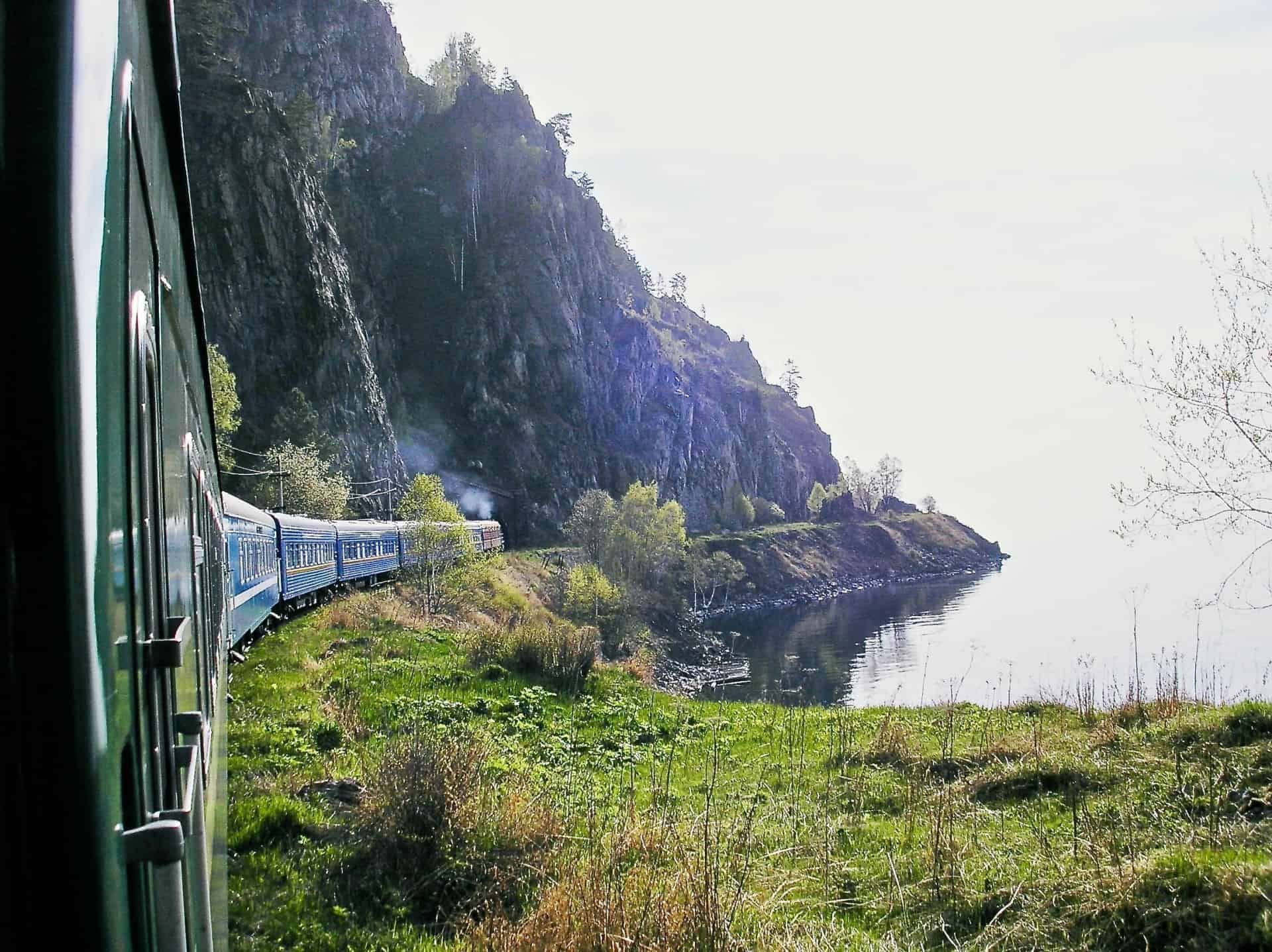 trans-Siberian train