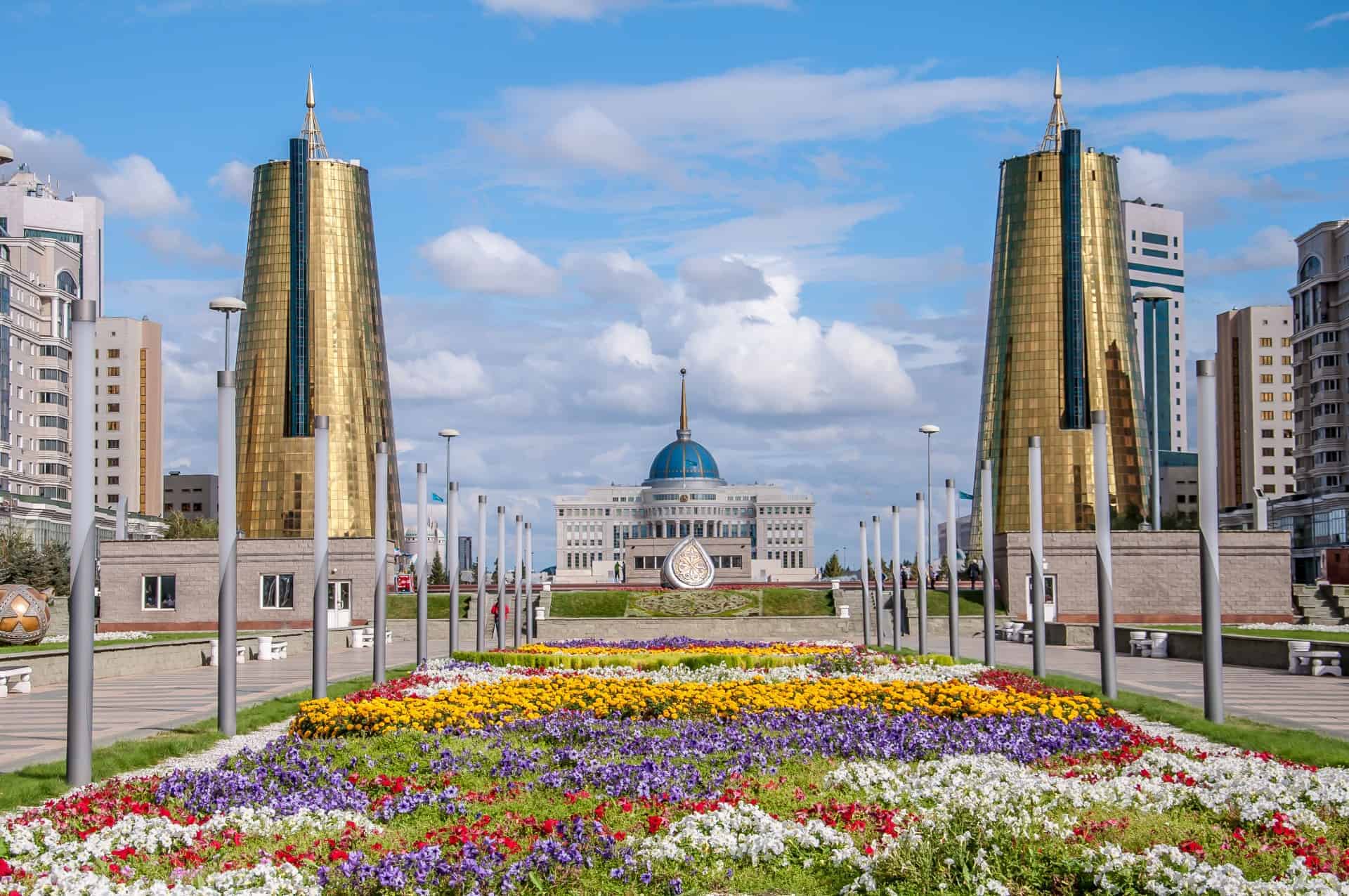 President's Palace in Astana Kazakhstan