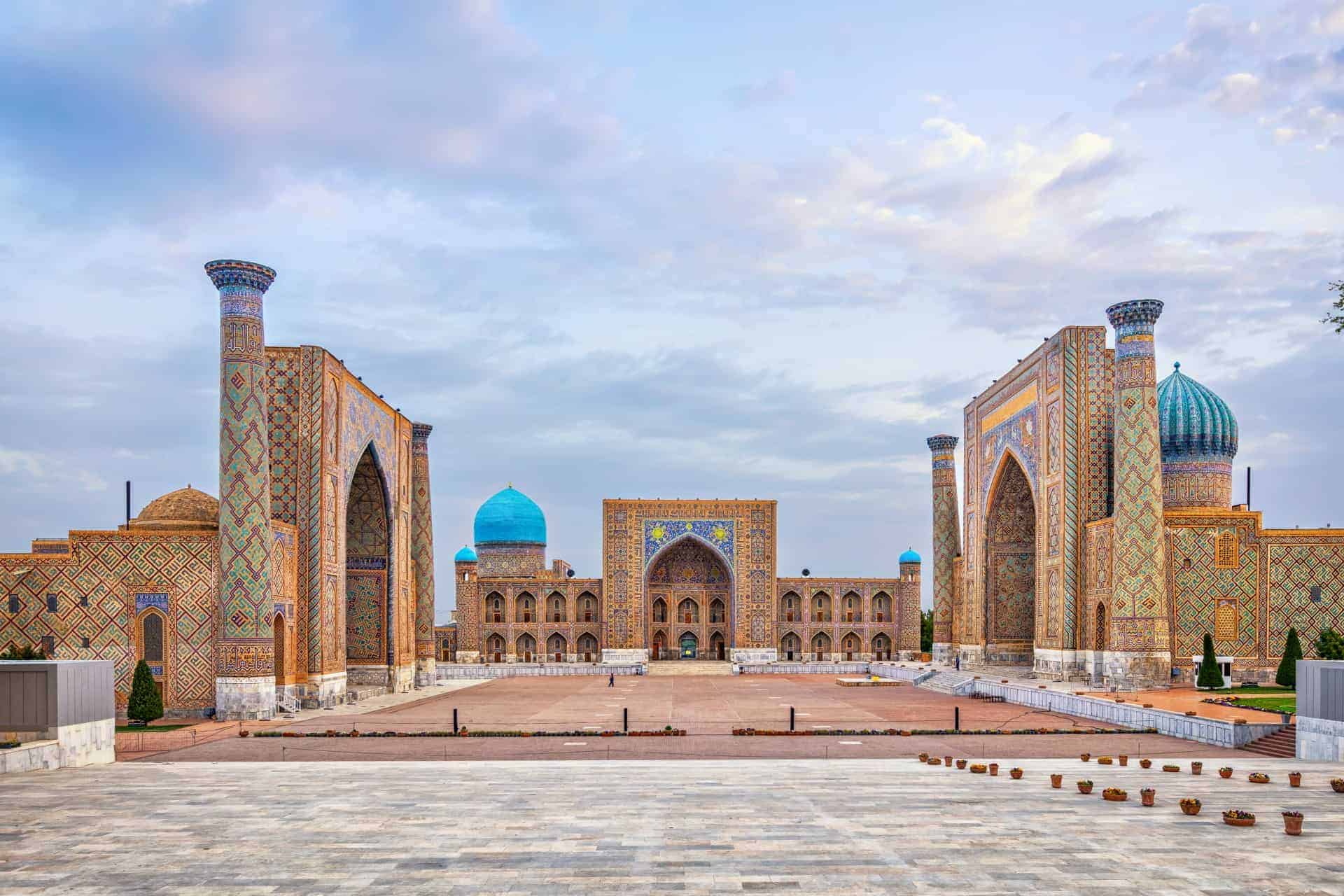 Samarkand's Registan square