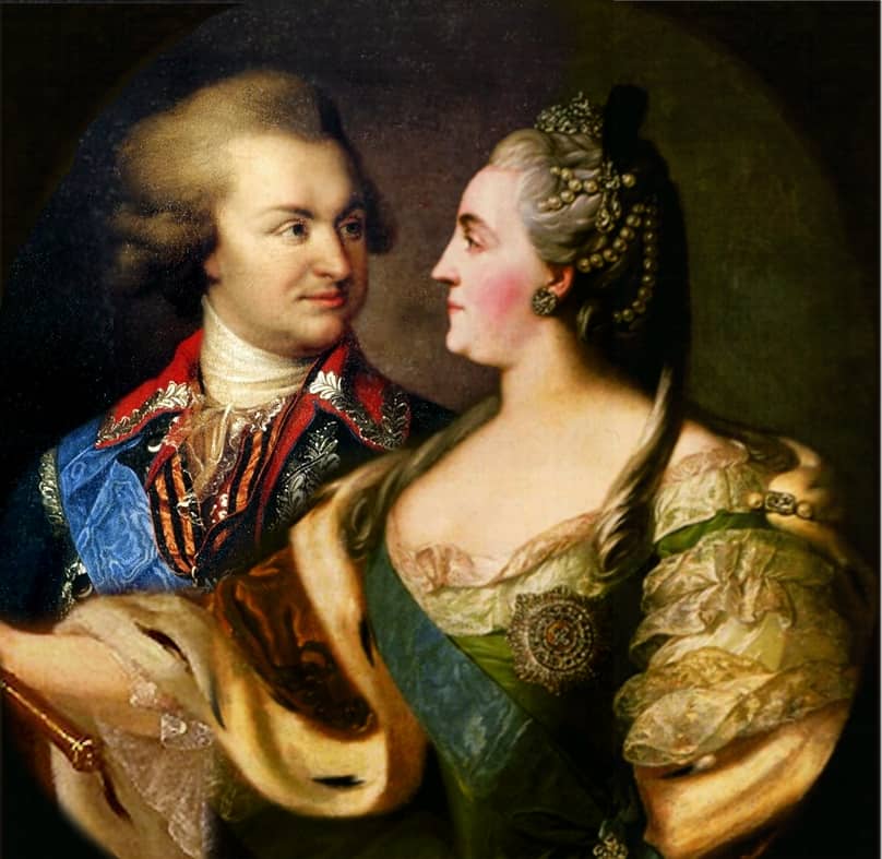 Grigory Potemkin and Catherine the Great