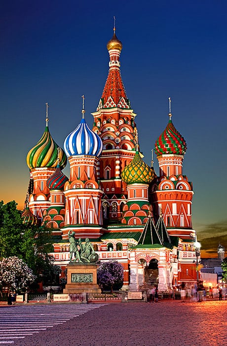 St Basil's Cathedral, commissioned by Ivan IV