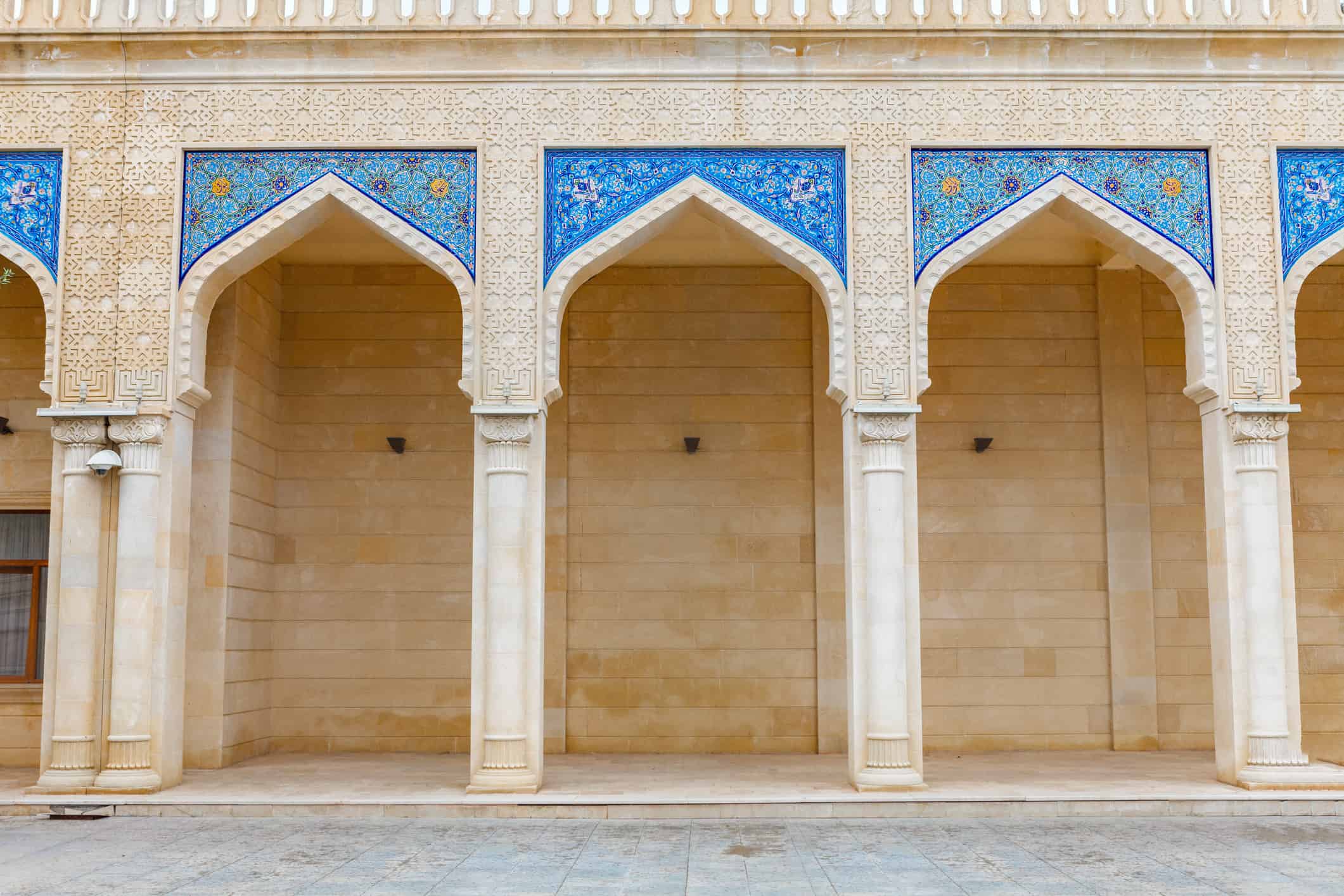 Juma Mosque, Samaxi Cume Mescidi, in Shamakhi, Azerbaijan