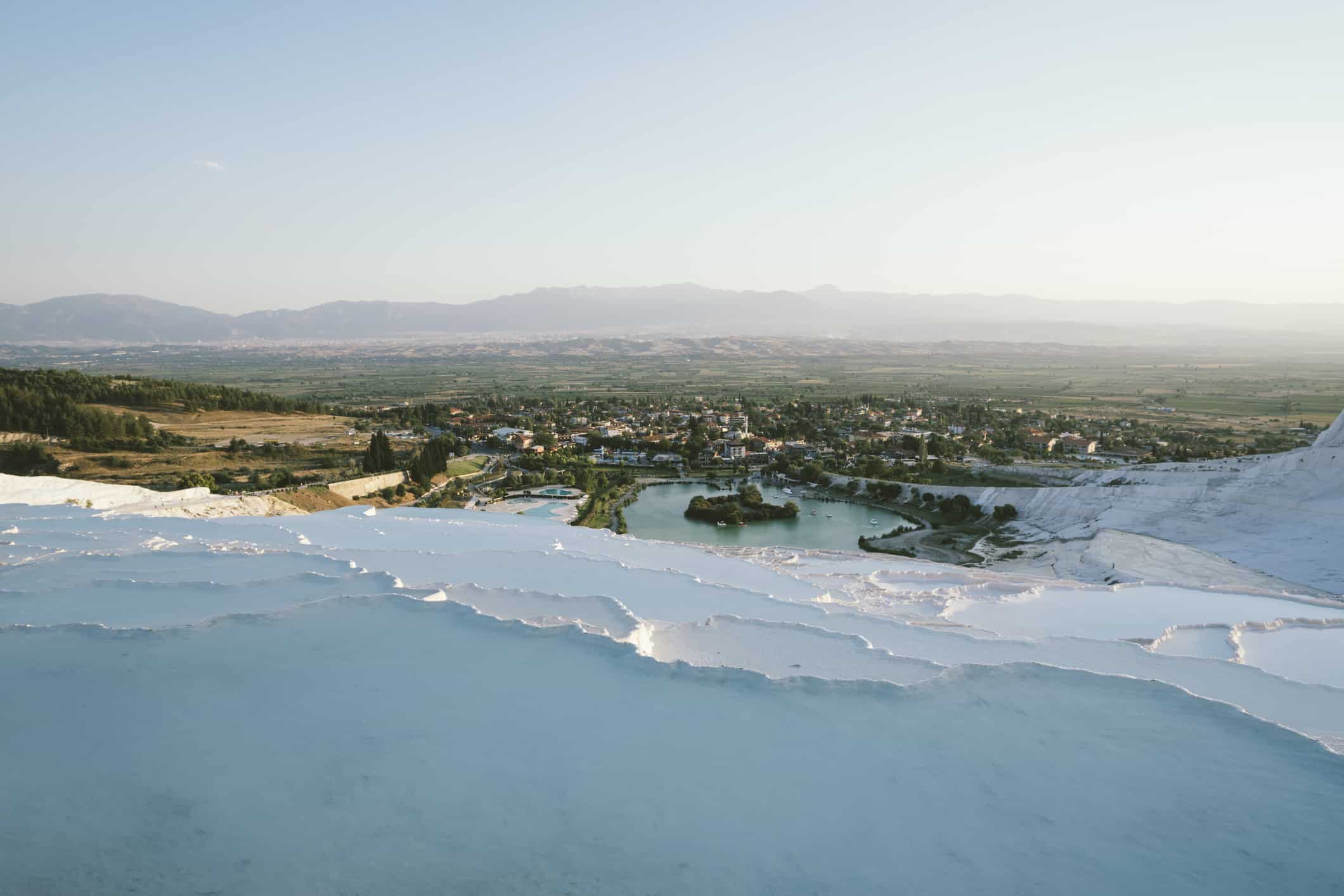 Pamukkale in Turkey