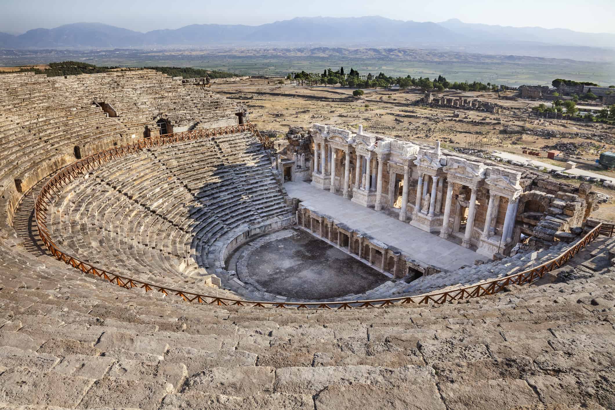 Roman amphitheatre in Hierapolis, Turkey