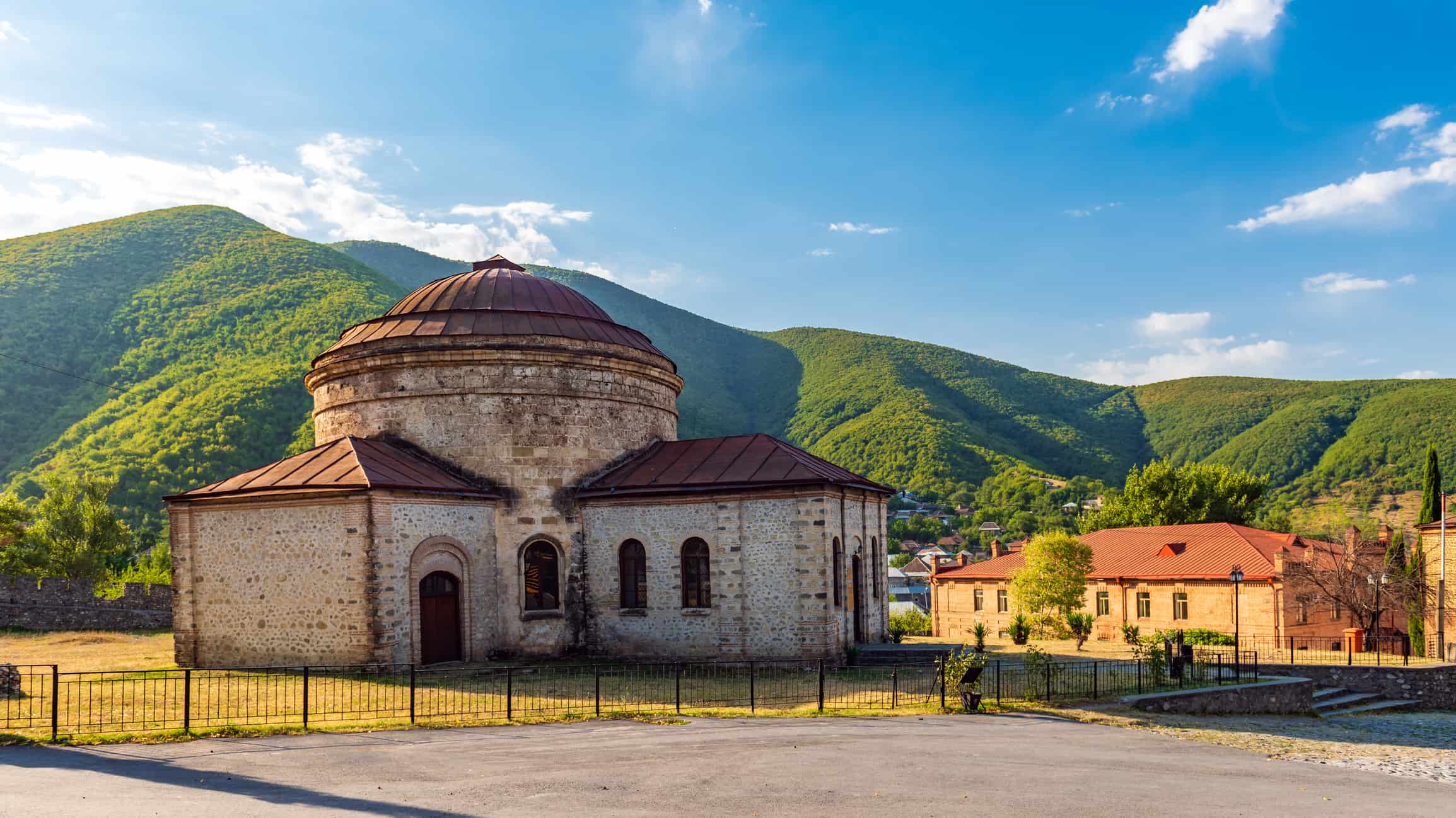 Ancient Caucasian Albanian Church in Sheki, Azerbaijan