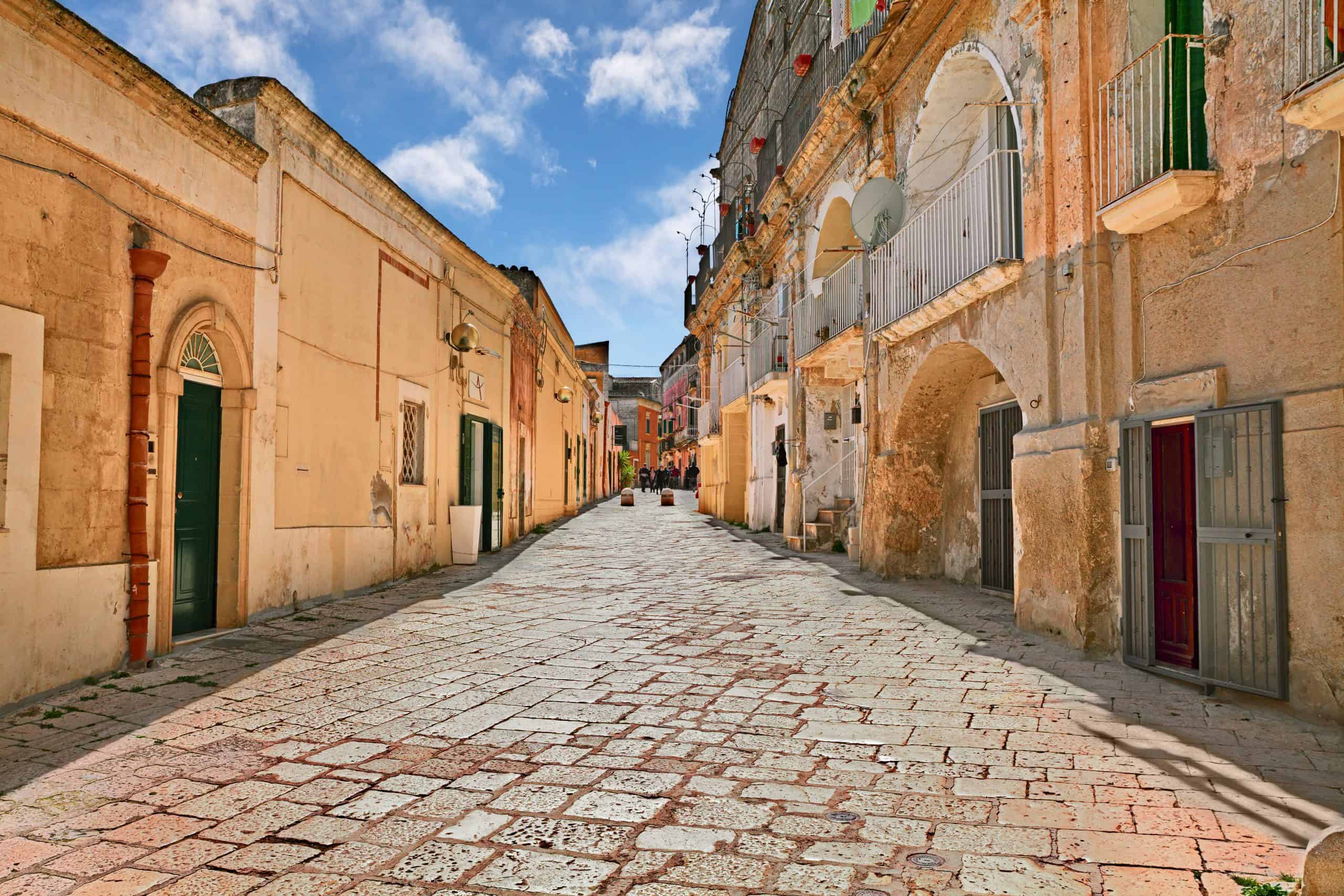 Matera old town