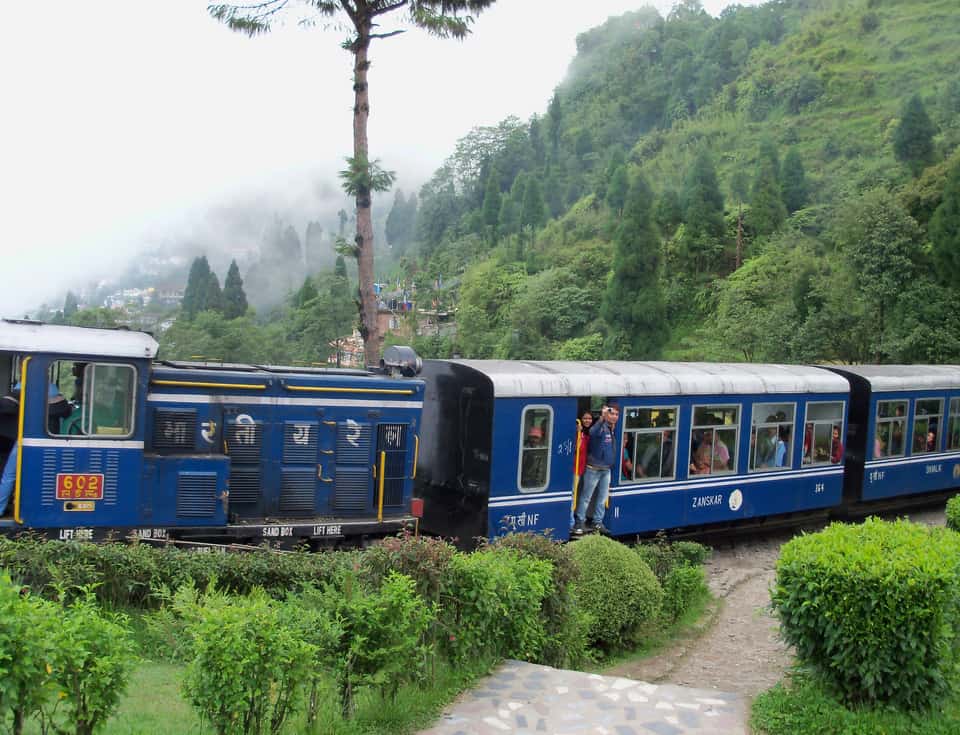 Darjeeling Toy Train at the Batasia Loop